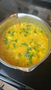 Chickpea Curry with sweet potato
