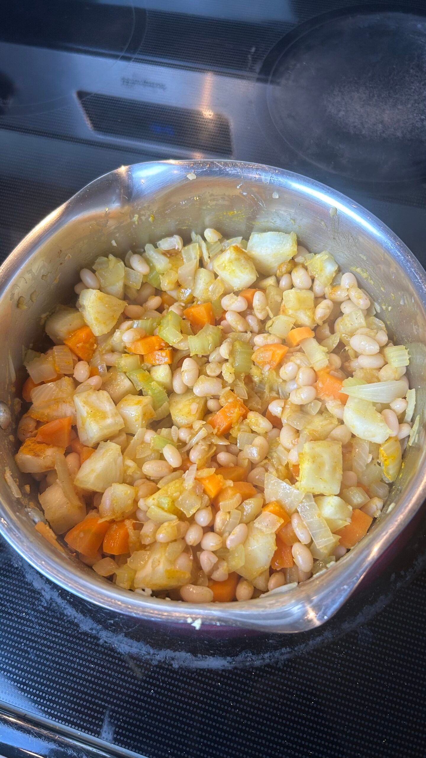 White Bean and Yucca Curry