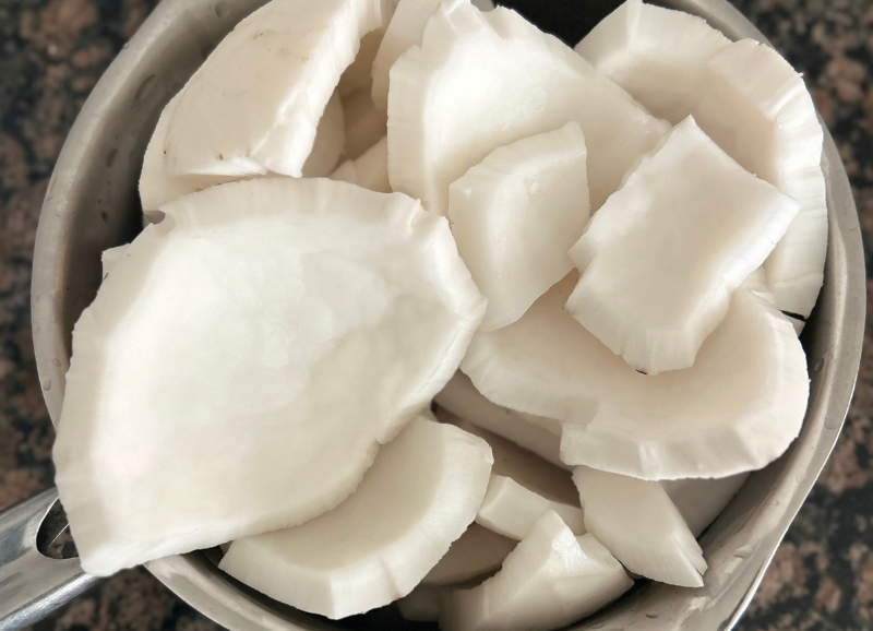 Homemade coconut milk
