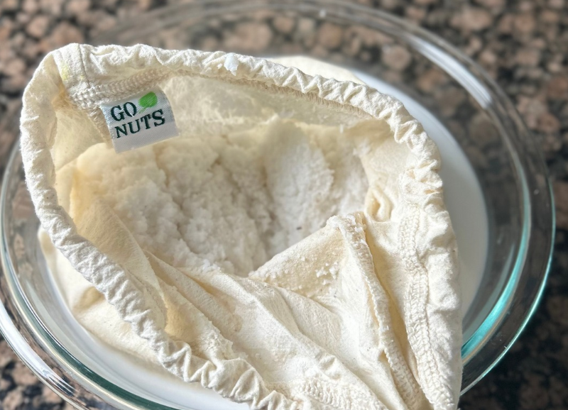 Homemade coconut milk