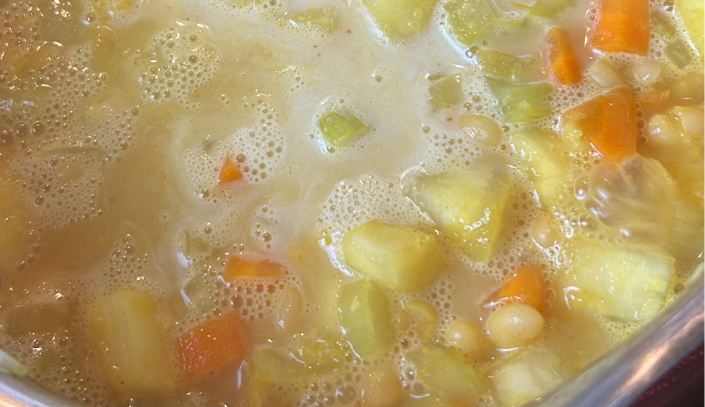 White bean and Yucca Curry