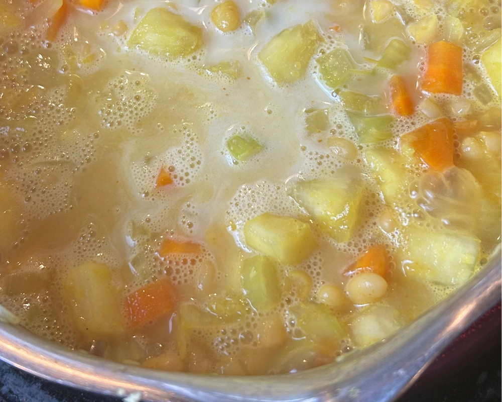 White bean and Yucca Curry
