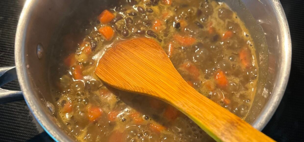 Black bean stew