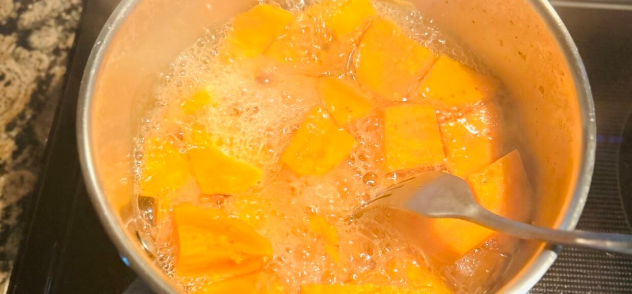 boiled pototo