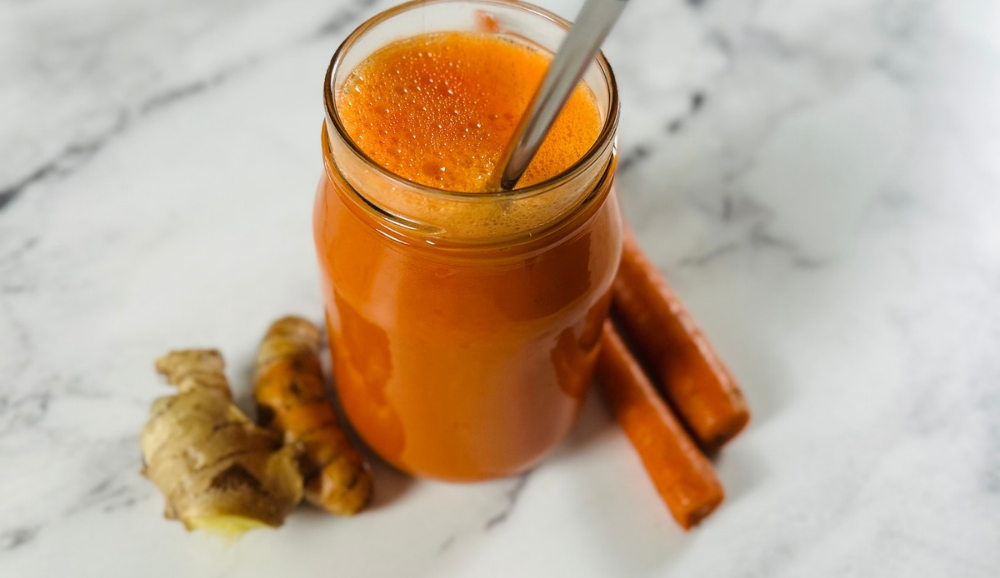 Carrot ginger turmeric Juice