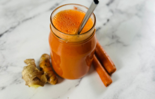 Carrot ginger turmeric Juice