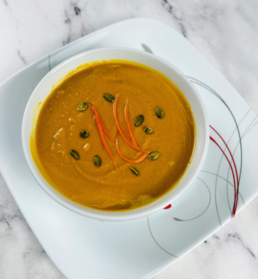 Lentil and carrot soup