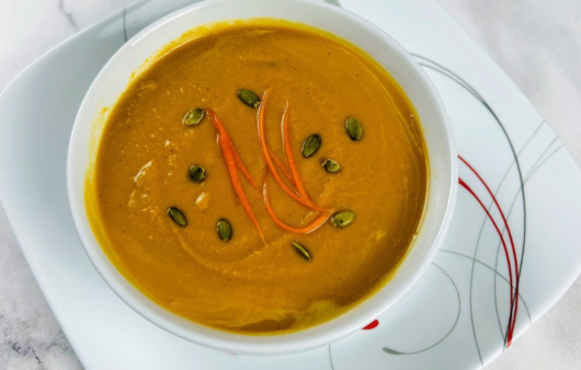 Lentil and carrot soup