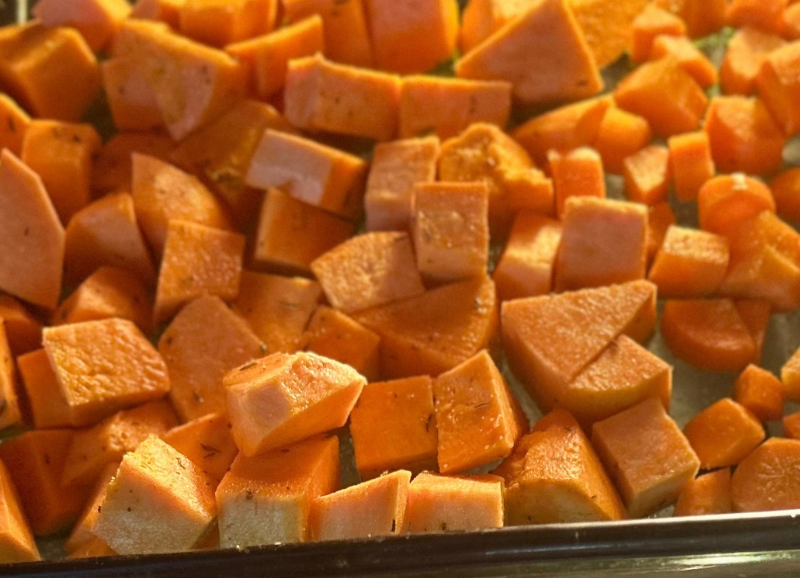Sweet potato and black bean bowl