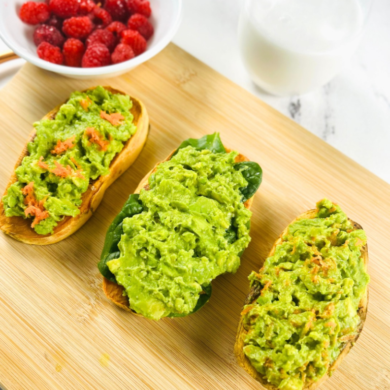 Sweet potato and avaocado Toast